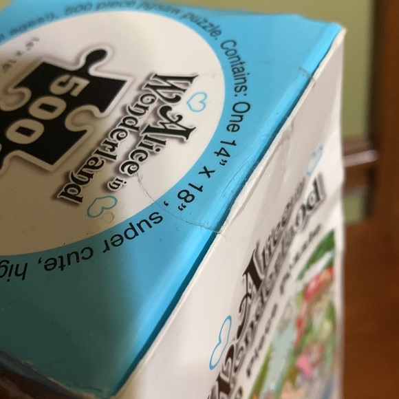 ALICE IN WONDERLAND - 500 PIECE PUZZLE & MINI POSTER 🆕 - Picture 7 of 10